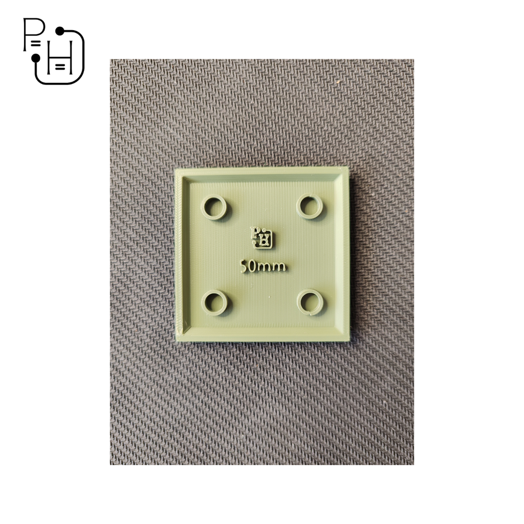 Wargaming Plastic Model Bases - Square