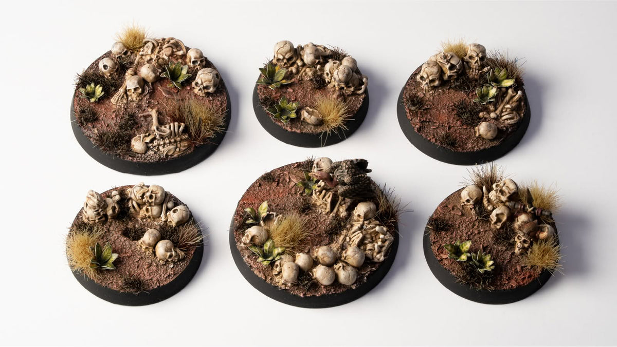 GamerGrass - Skulls & Bones Basing Bits