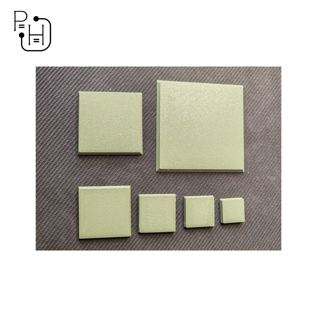 Wargaming Plastic Model Bases - Square