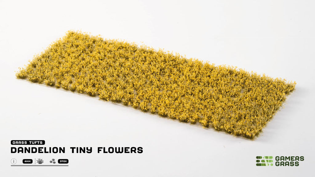 GamersGrass - Dandelion Tiny Flowers (4mm) Grass Tufts