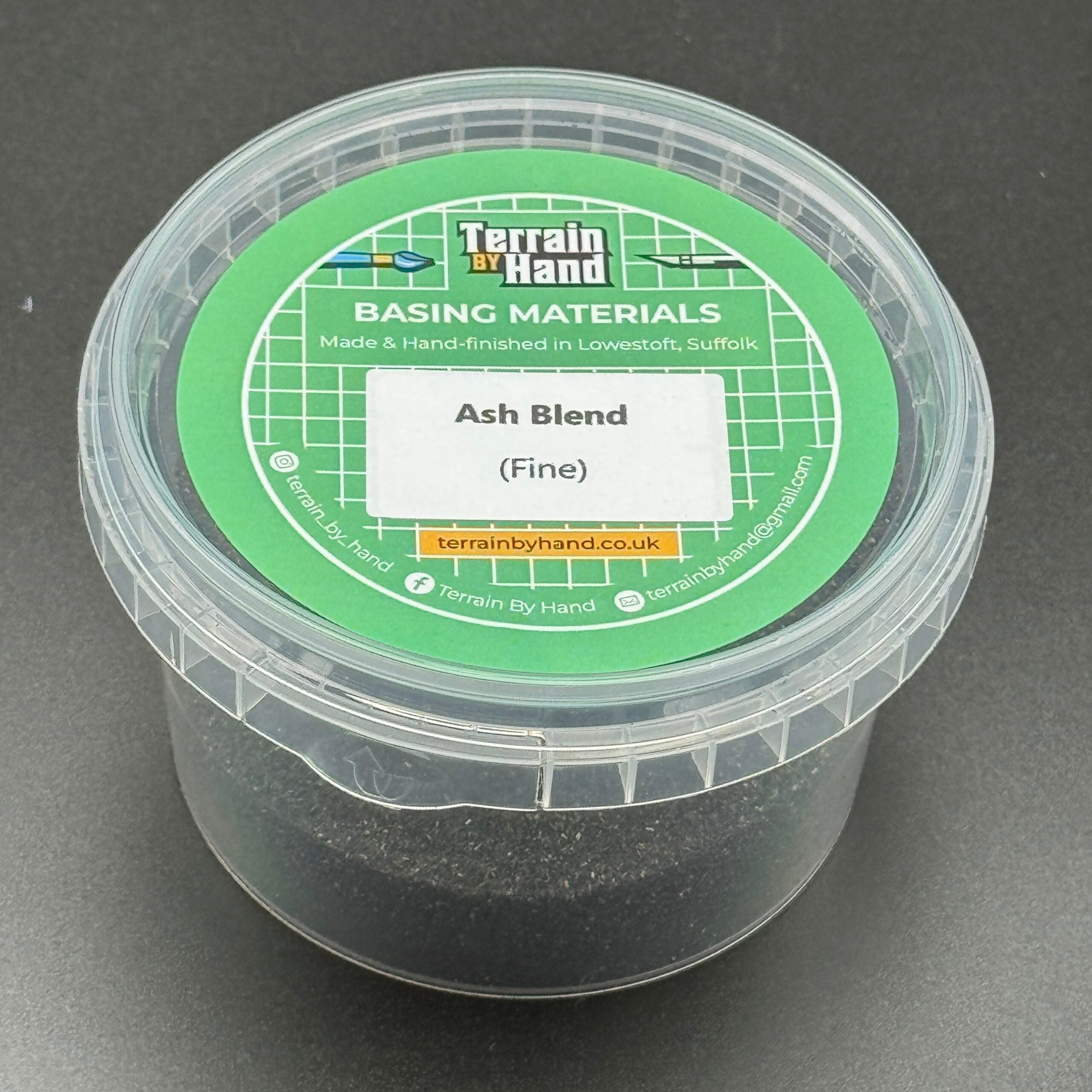 Terrain by Hand - Basing Materials: Ash Blend (Fine)
