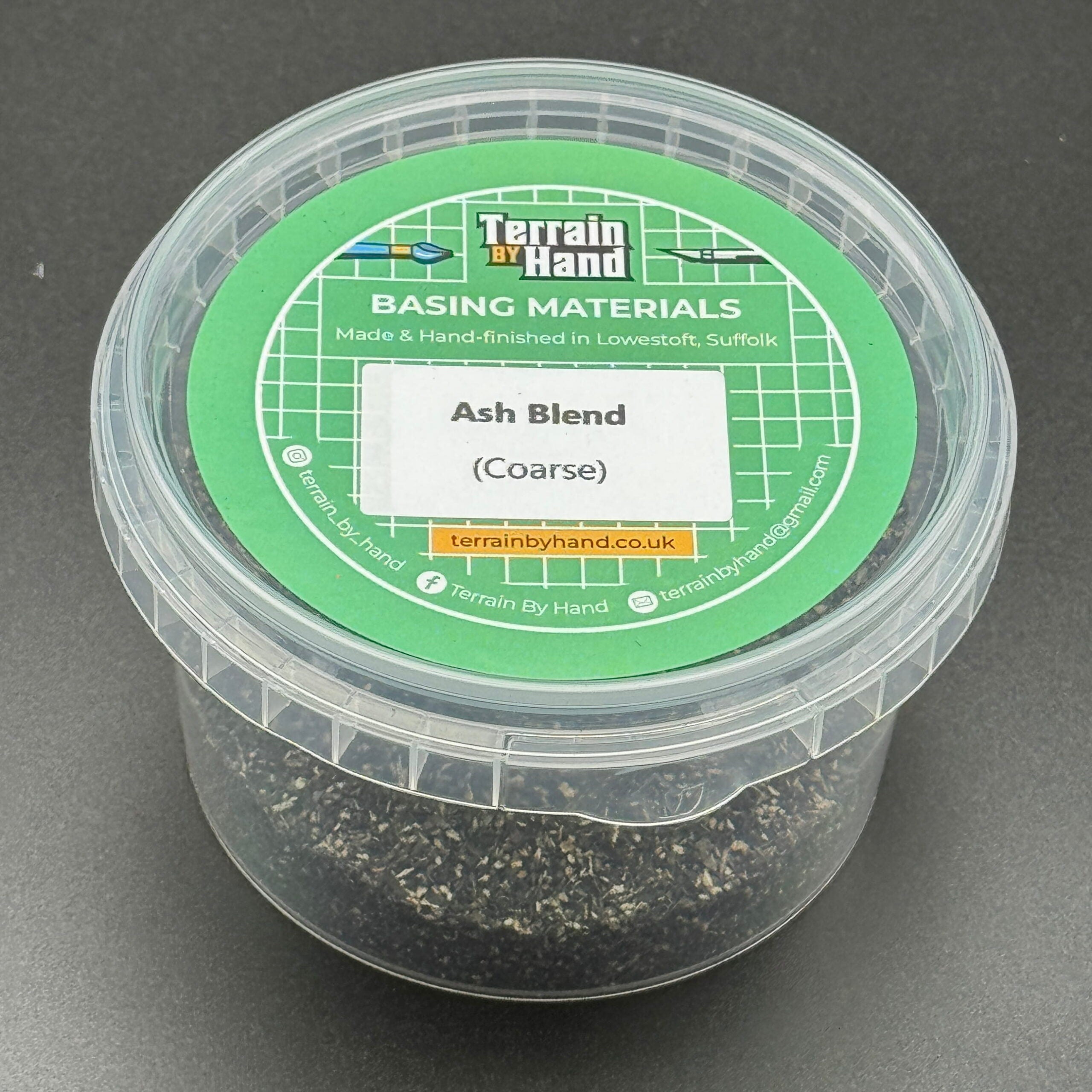 Terrain by Hand - Basing Materials: Ash Blend (Coarse)