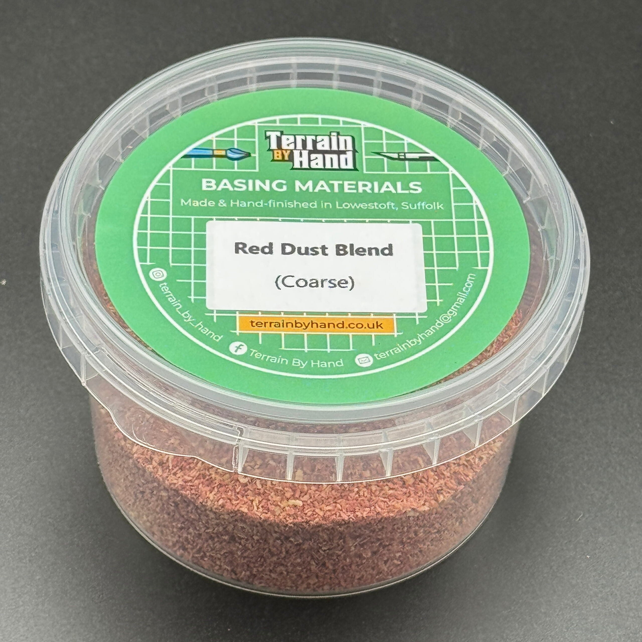 Terrain by Hand - Basing Materials: Red Dust Blend (Coarse)
