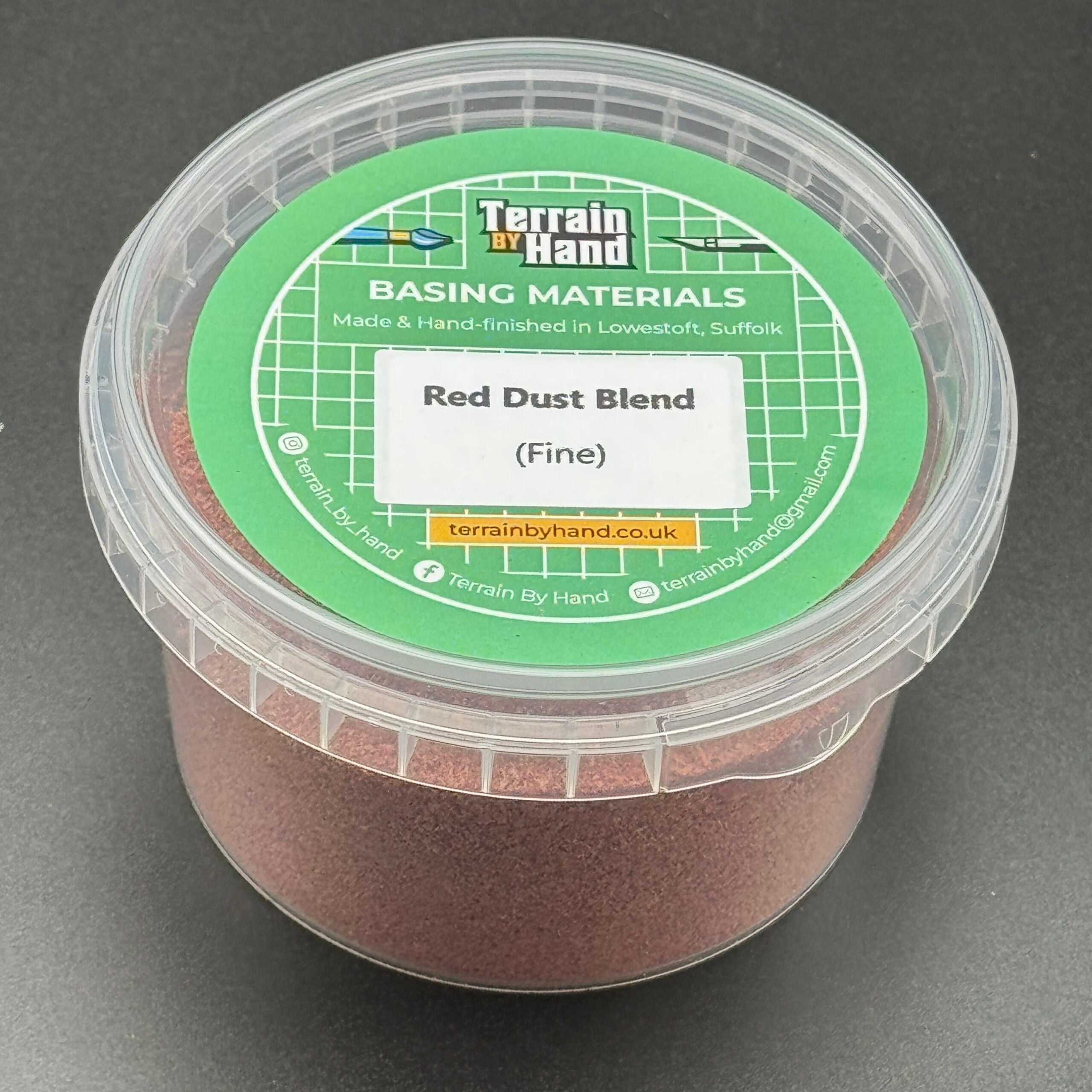 Terrain by Hand - Basing Materials: Red Dust Blend (Fine)