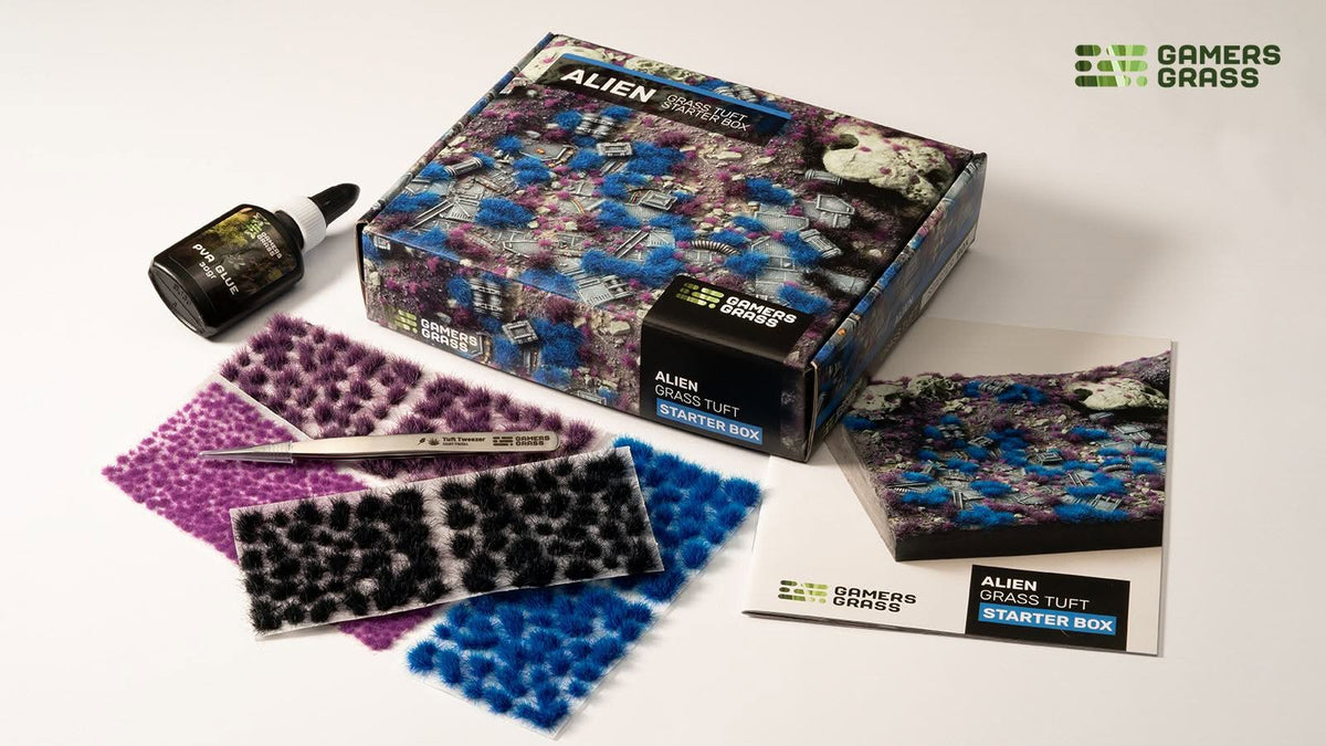GamersGrass - Alien Grass Tuft Starter Box