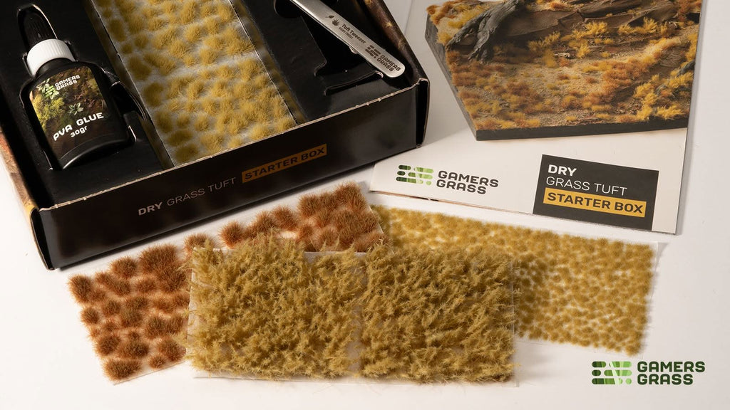GamersGrass - Dry Grass Tuft Starter Box